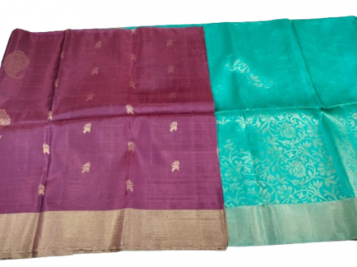 SOFT SILK SAREE WITH BLOUSE